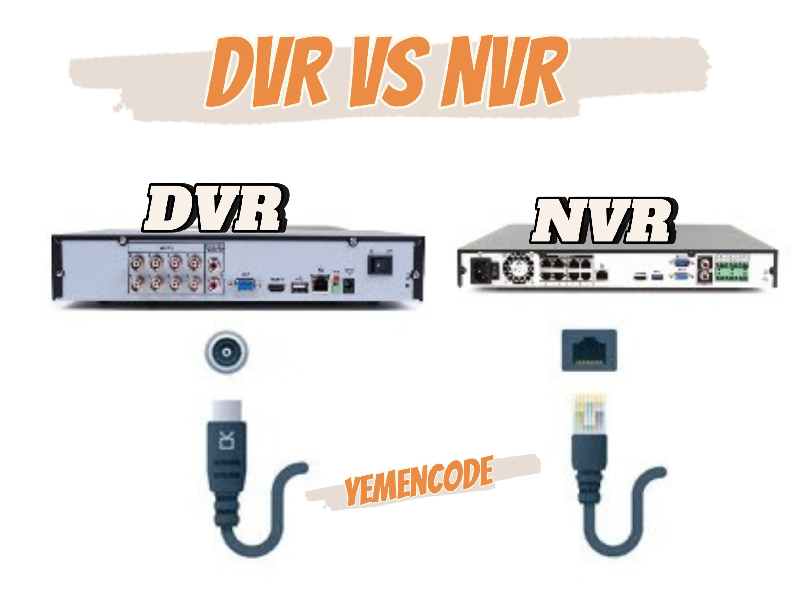 You are currently viewing الفرق بين NVR و DVR: أي نظام تسجيل أمني هو الأنسب لاحتياجاتك؟