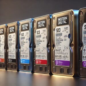 Read more about the article الوان الأقراص الصلبة (الهاردات) من Western Digital وماذا تعني؟