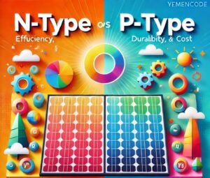 Read more about the article الفرق بين N-Type و P-Type في الألواح الشمسية