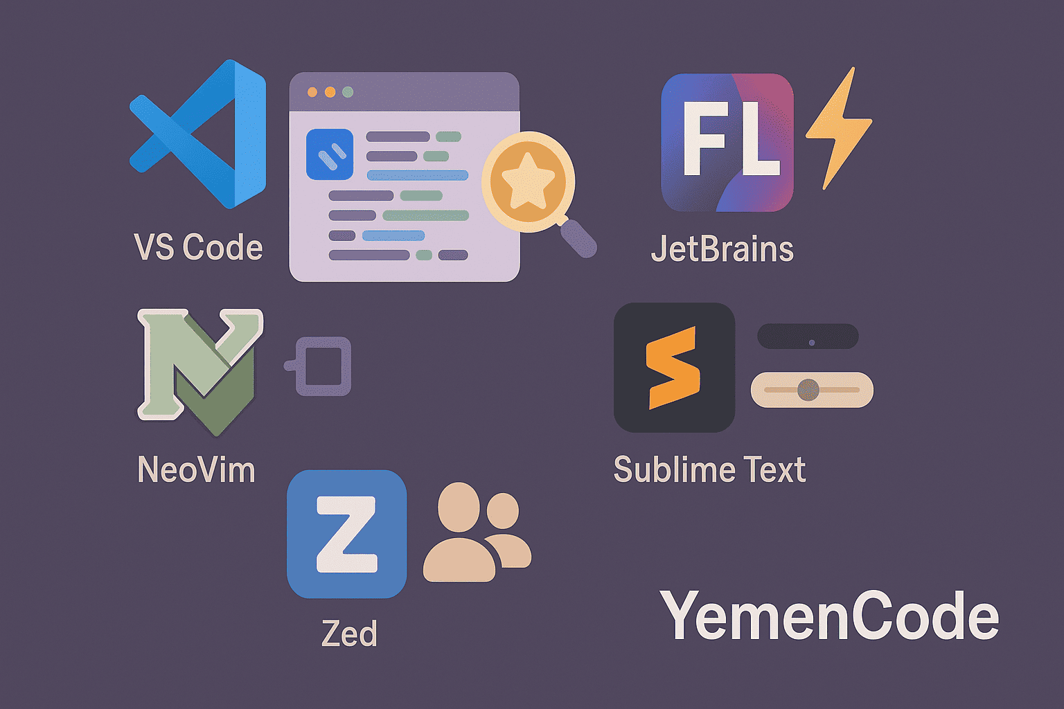 You are currently viewing أهم محررات الأكواد المستخدمة في عام 2025