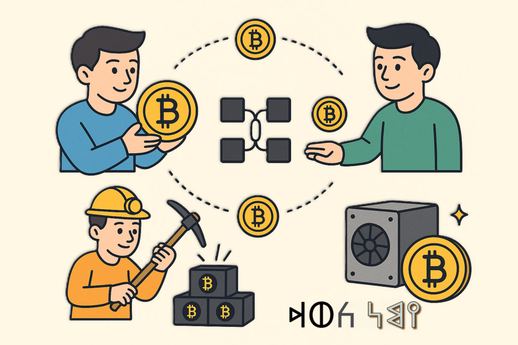 البتكوين وعملية التعدين
